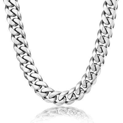 Mens Cuban Silver Chains: The Perfect Blend of Style and Strength