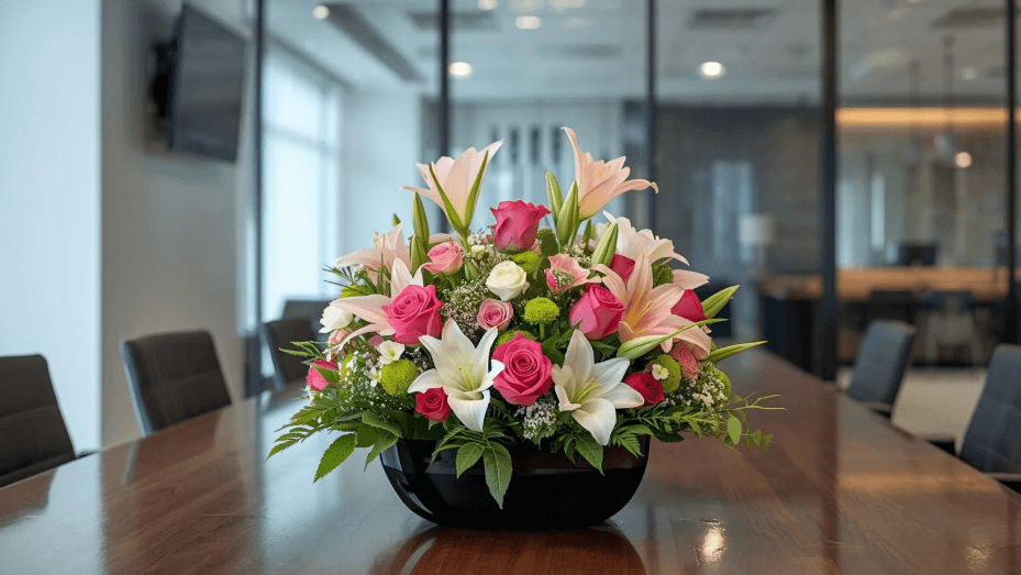 How Corporate Flower Rentals Enhance Modern Business Spaces